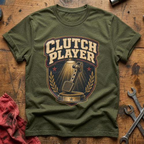 Clutch Player T-Shirt - Military Green