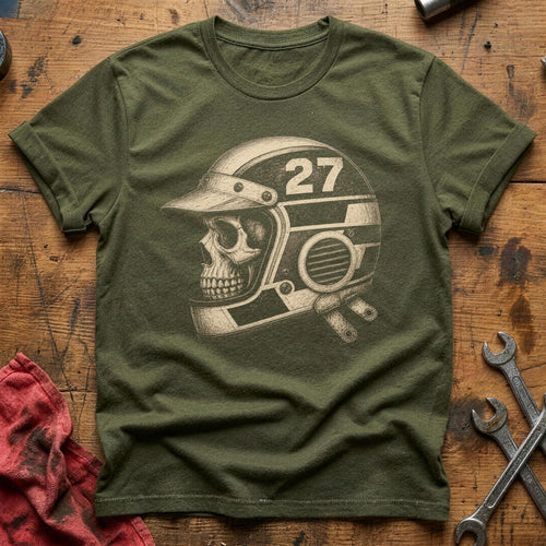 Cockpit Bones T-Shirt - Military Green