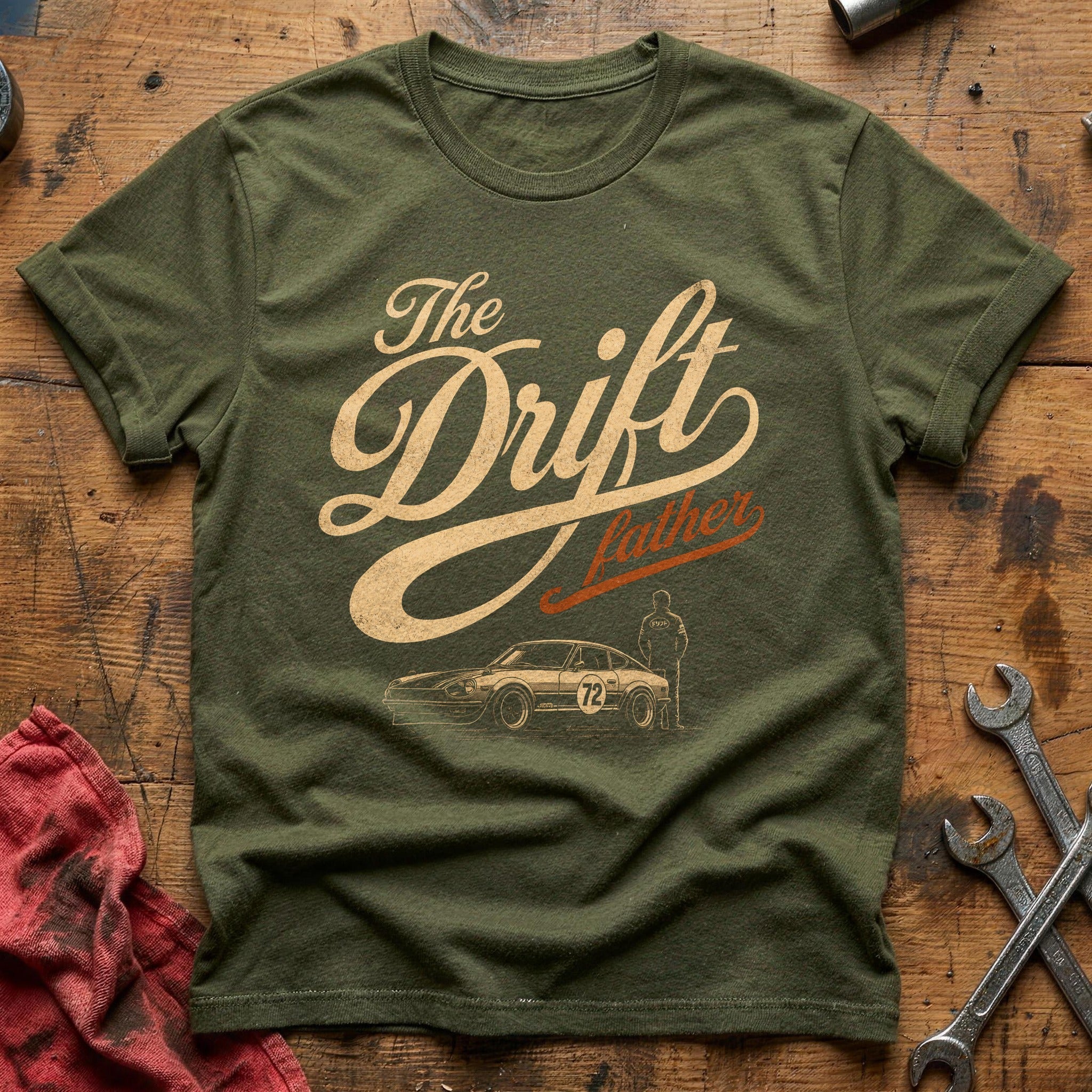 Drift Royalty T-Shirt - Military Green