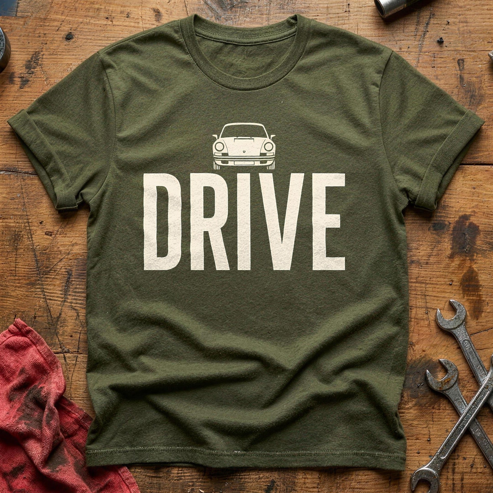 Drive Minimalist T-Shirt - Military Green