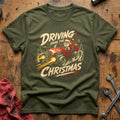 Driving Home For Christmas 13 T-Shirt - Military Green