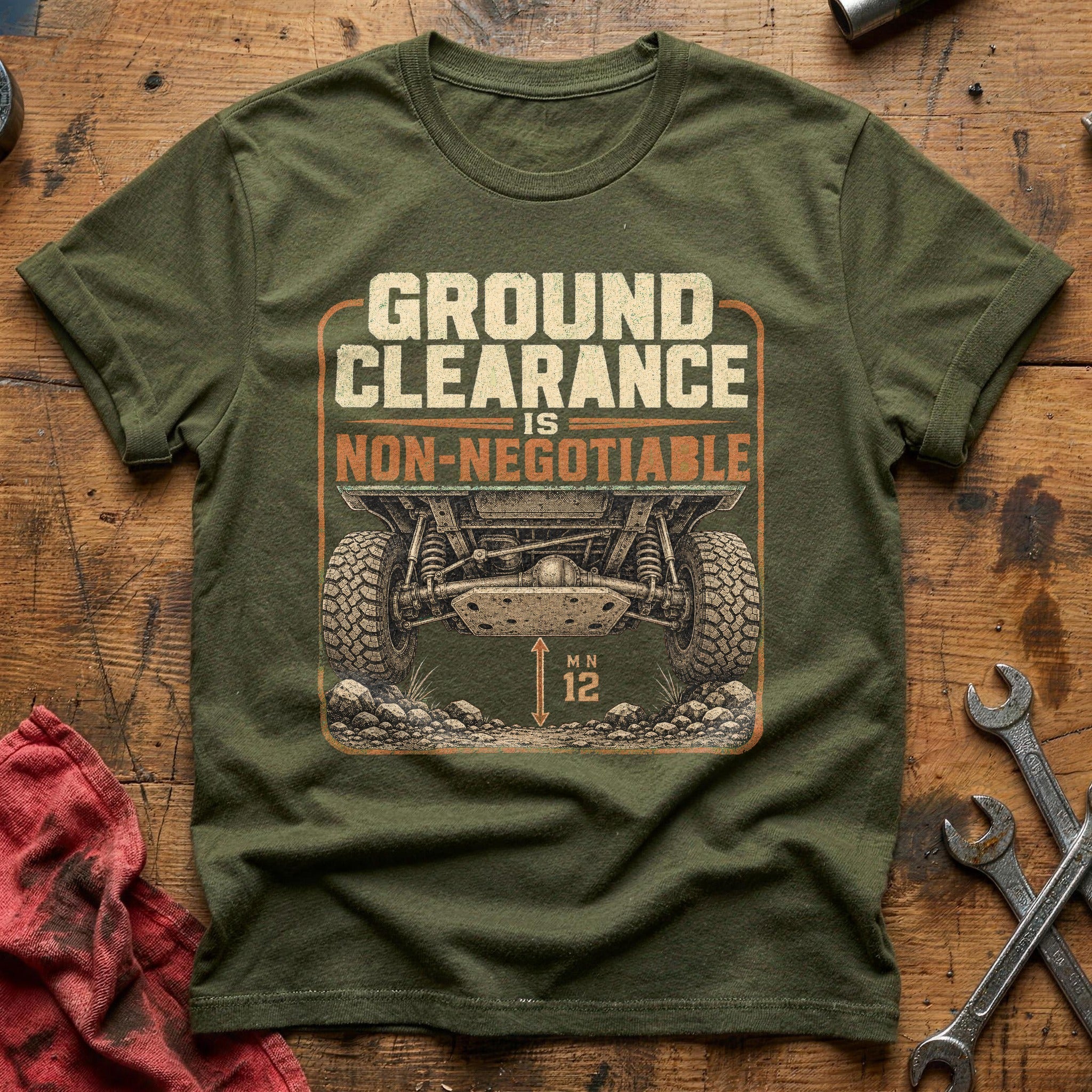Ground Clearance Pledge T-Shirt - Military Green