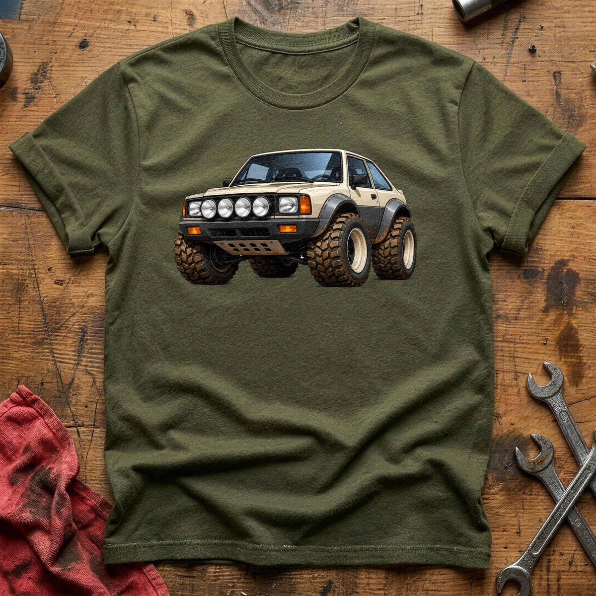 Group B Rally 23 T-Shirt - Military Green