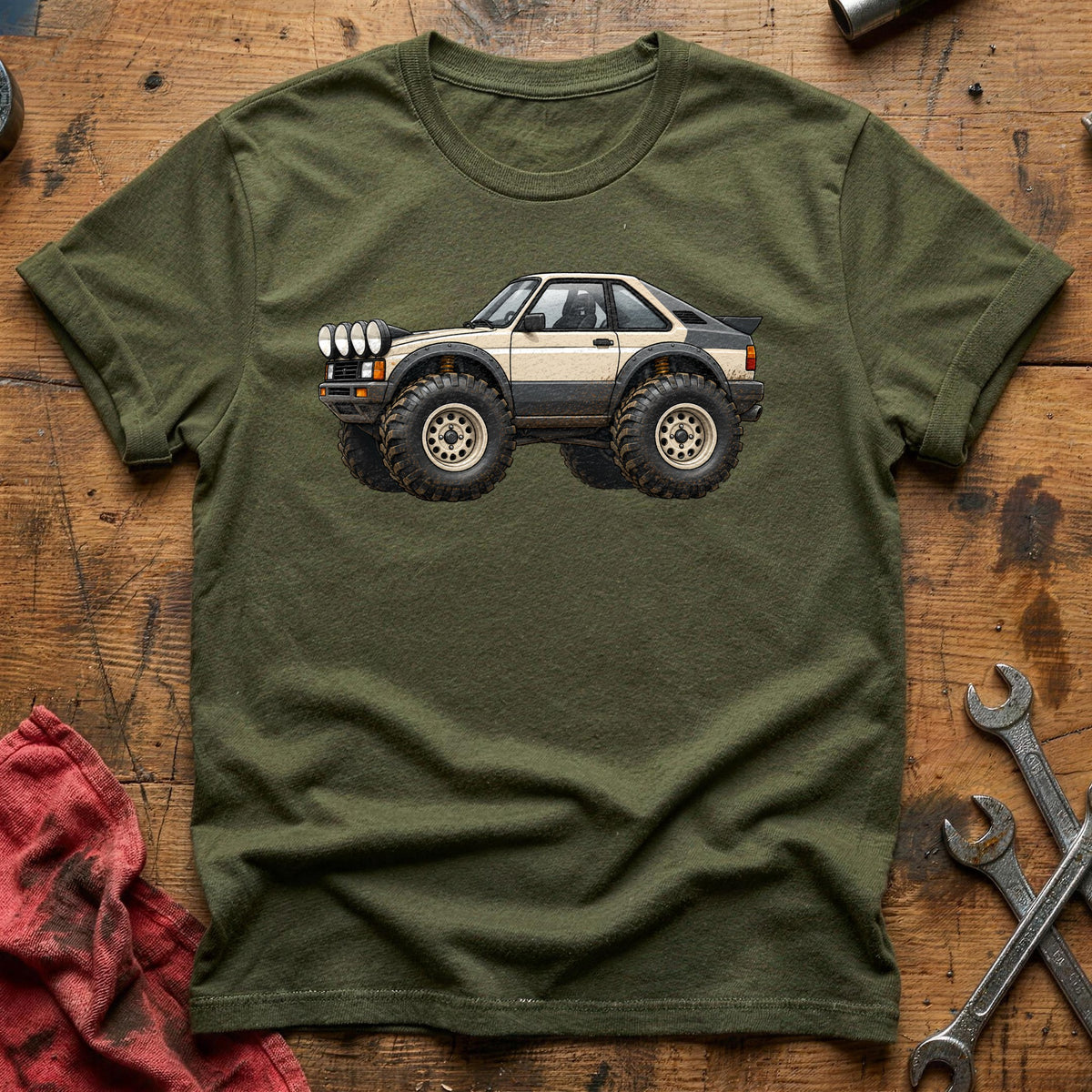 Group B Rally 24 T-Shirt - Military Green