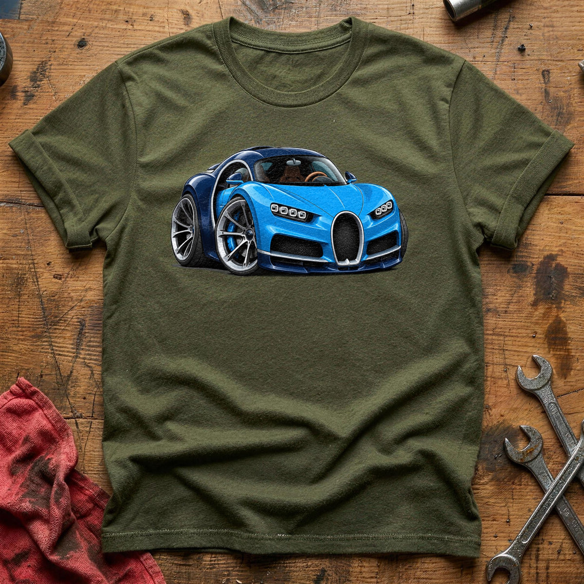Hypercar 19 T-Shirt - Military Green