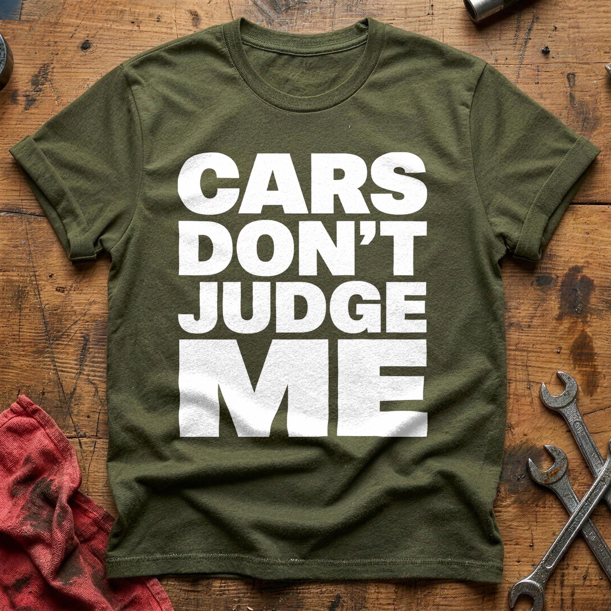 Judge-Free Zone T-Shirt - Military Green