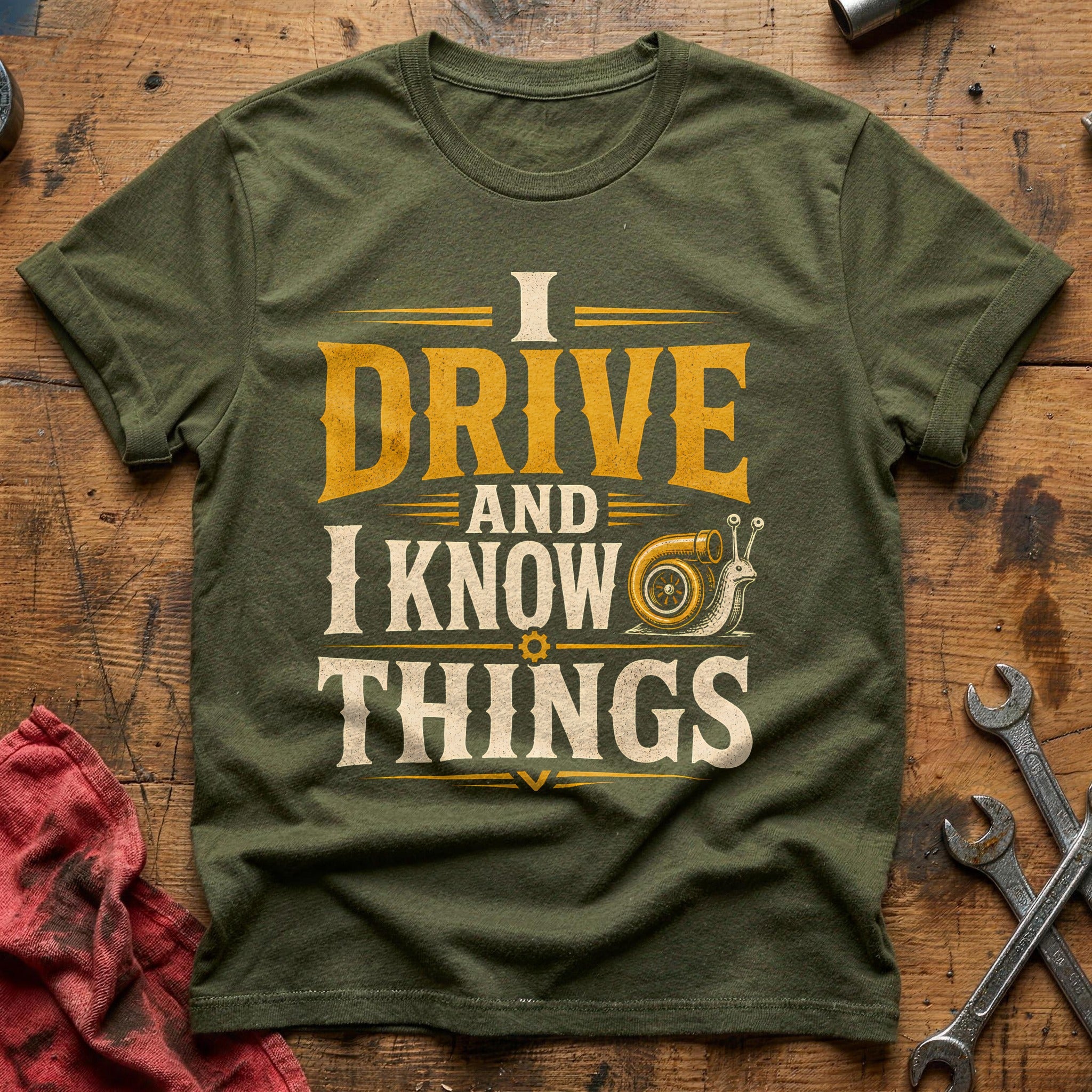 Know What You're Driving - Military Green