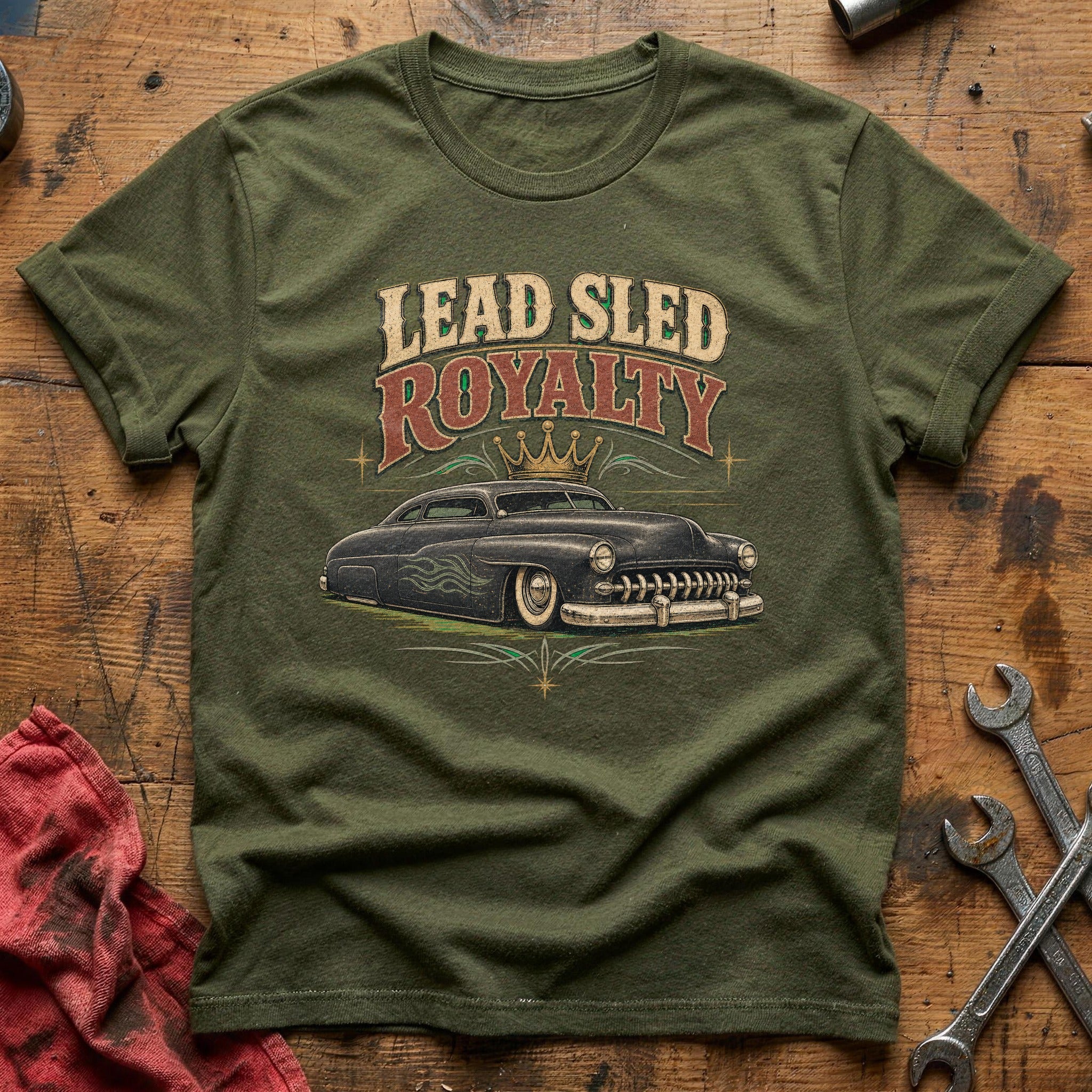 Lead Sled Royalty T-Shirt - Military Green