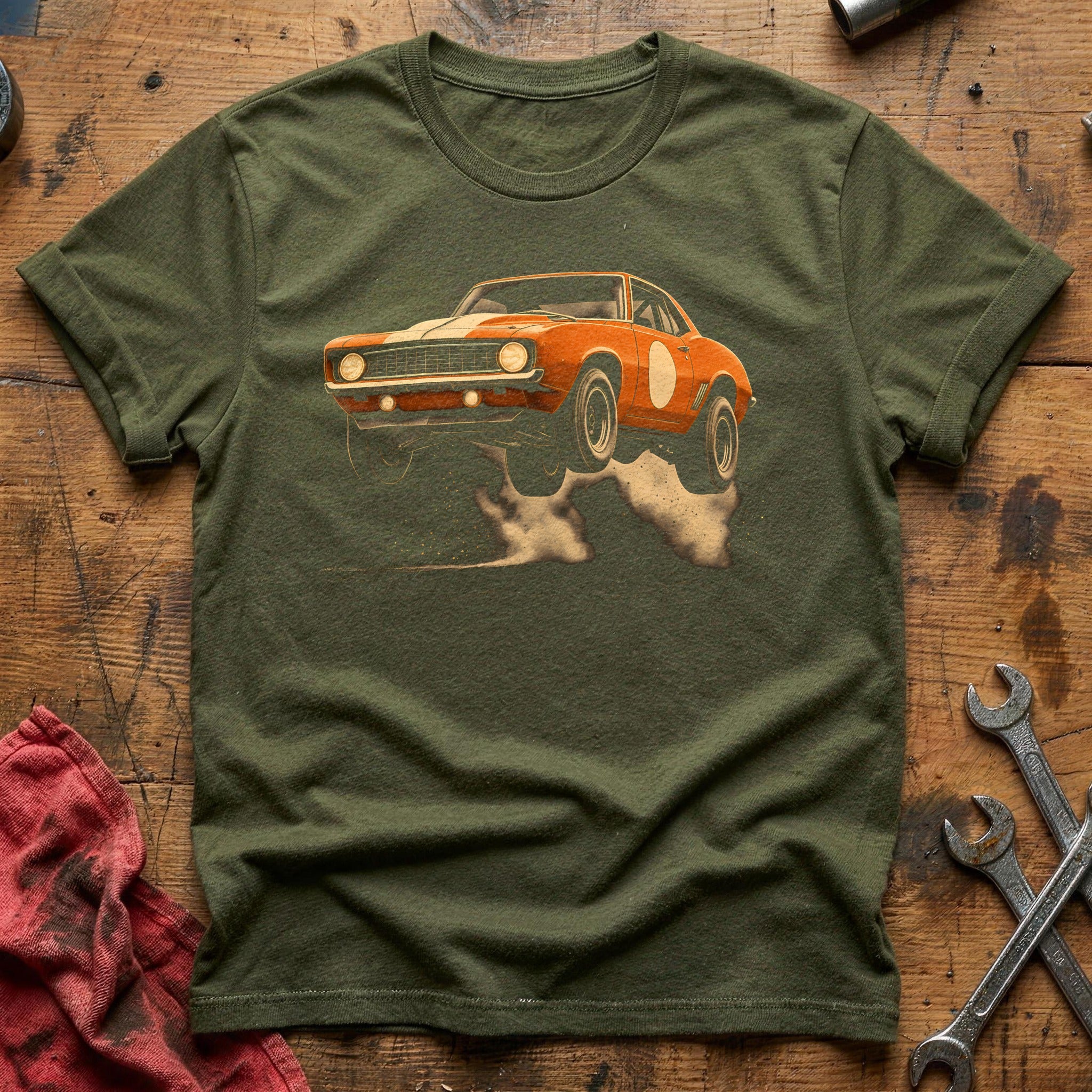 Lifted & Airborne - Military Green