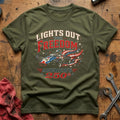 Lights Out Freedom T-Shirt - Military Green