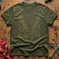 Lowrider Boulevard 48 T-Shirt - Military Green