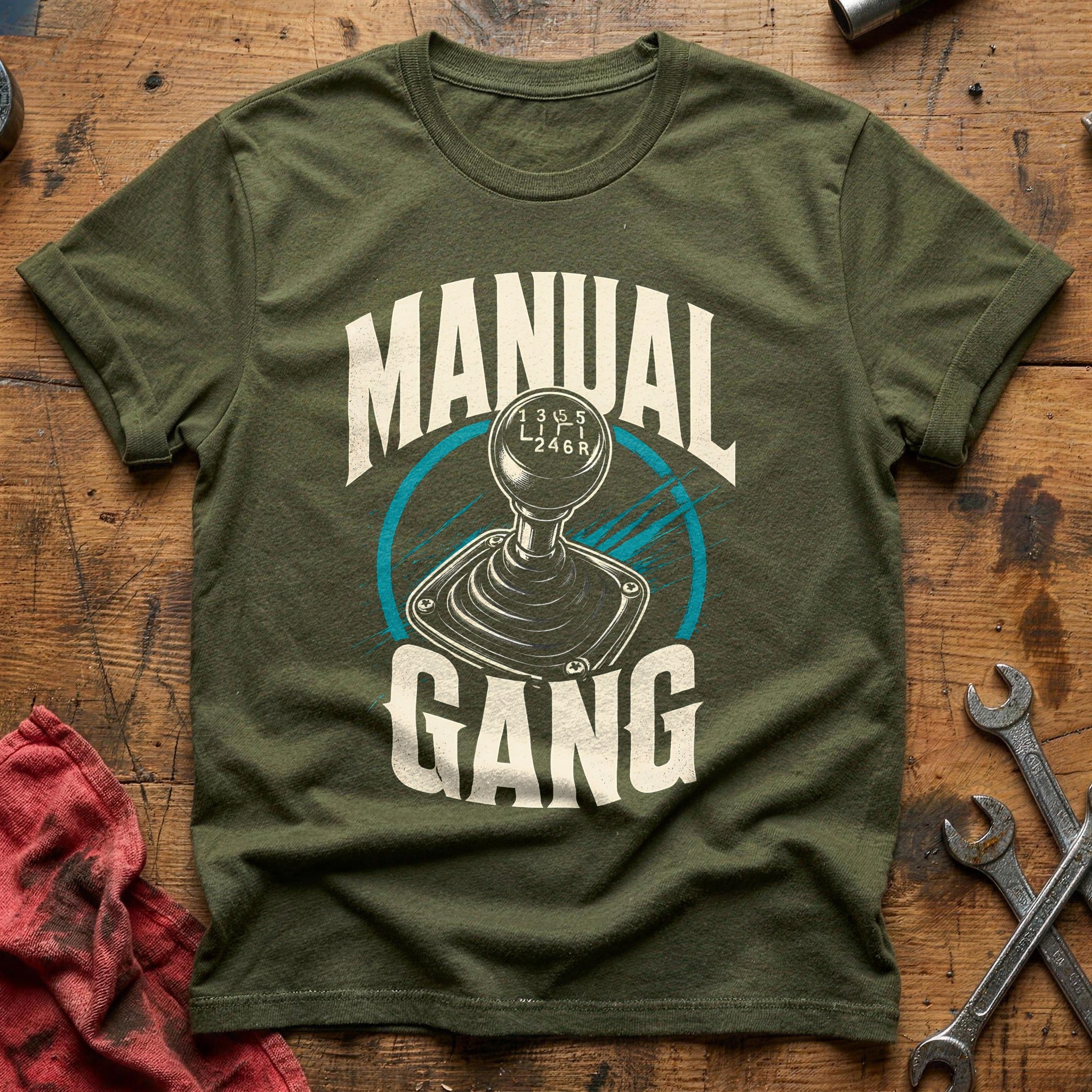 Manual Stance T-Shirt - Military Green