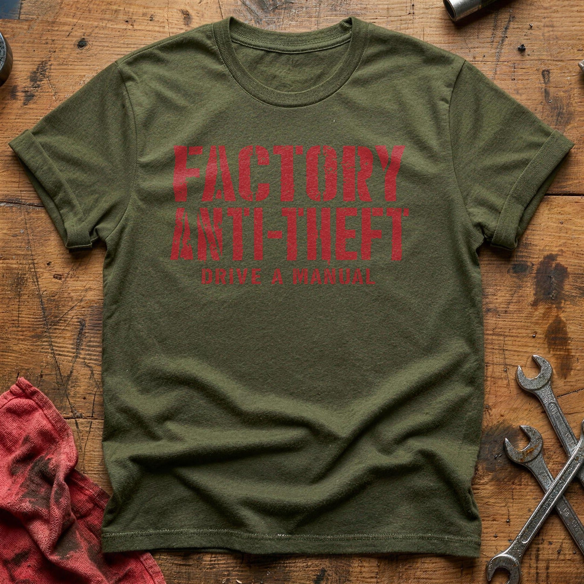 Manual Transmission Lifestyle T-Shirt - Military Green