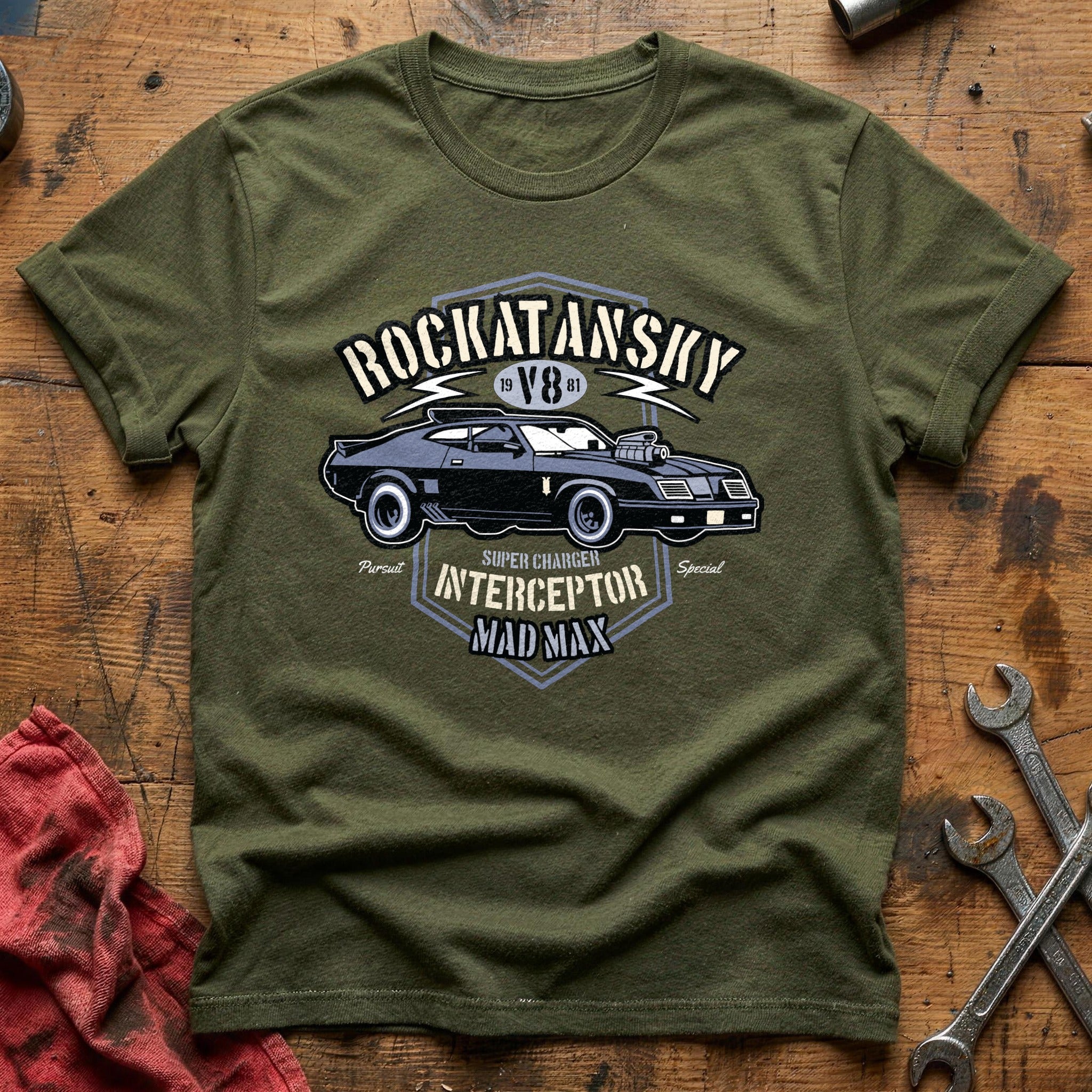 Max interceptor T-Shirt - Military Green