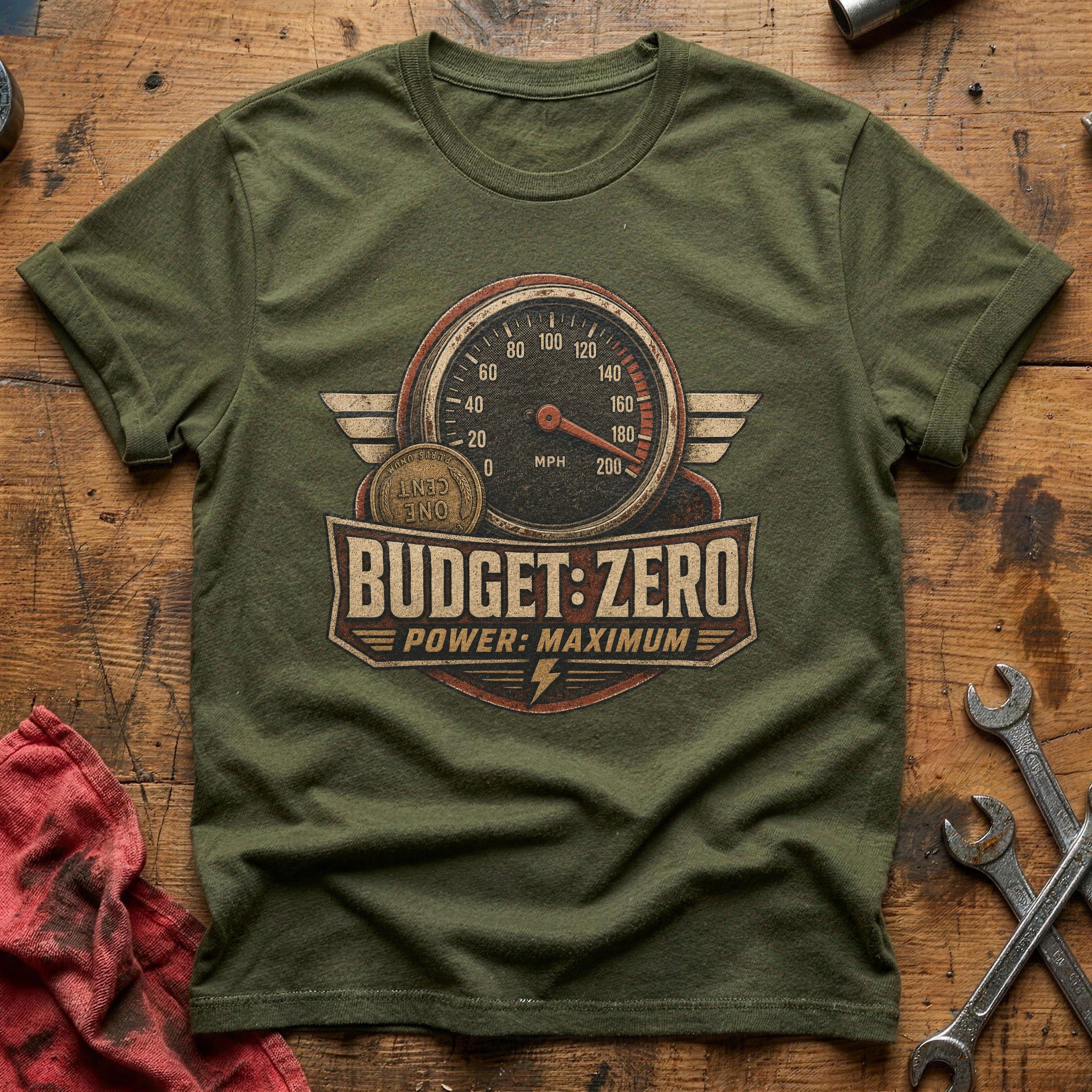 Maximum Velocity T-Shirt - Military Green