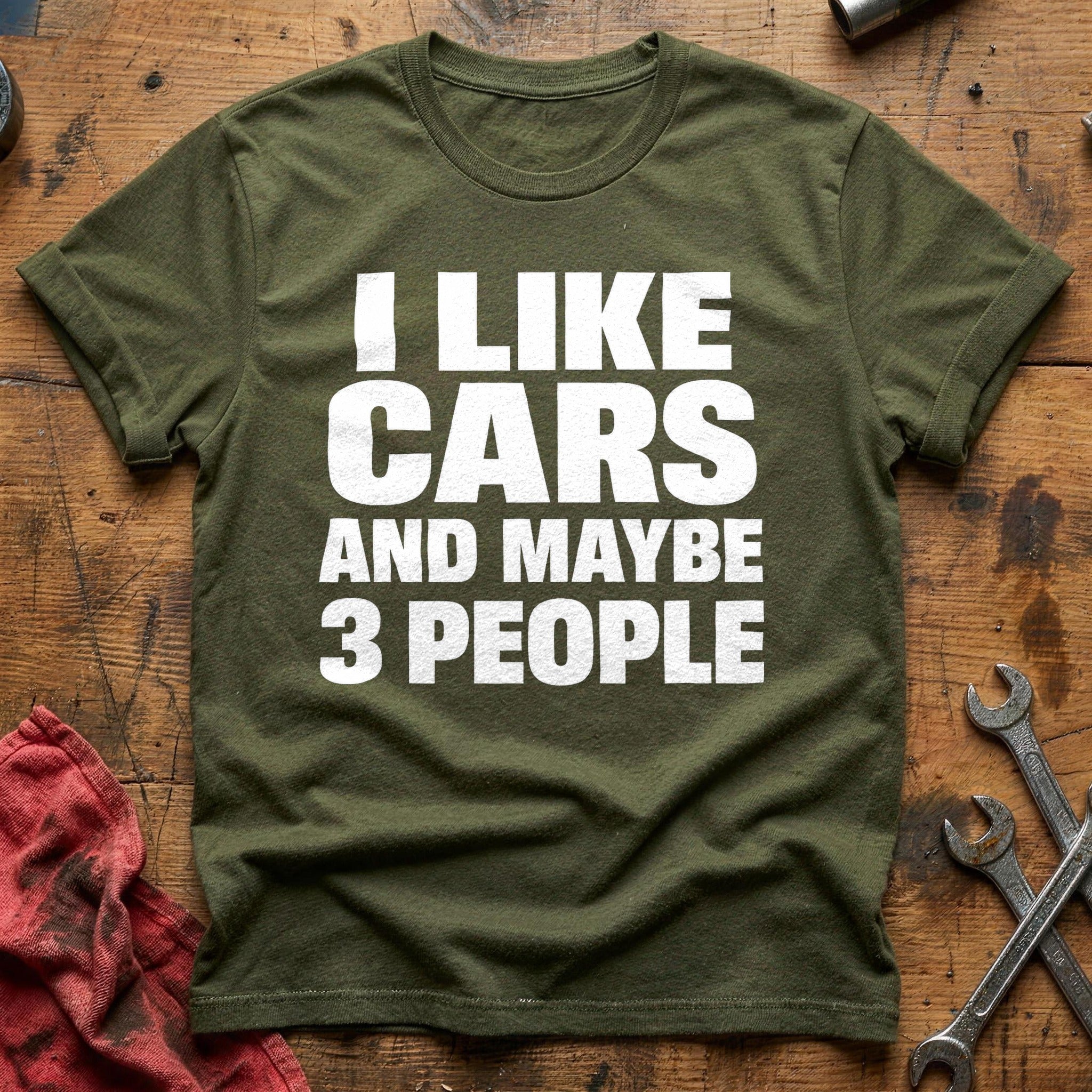 Maybe Three People - Military Green