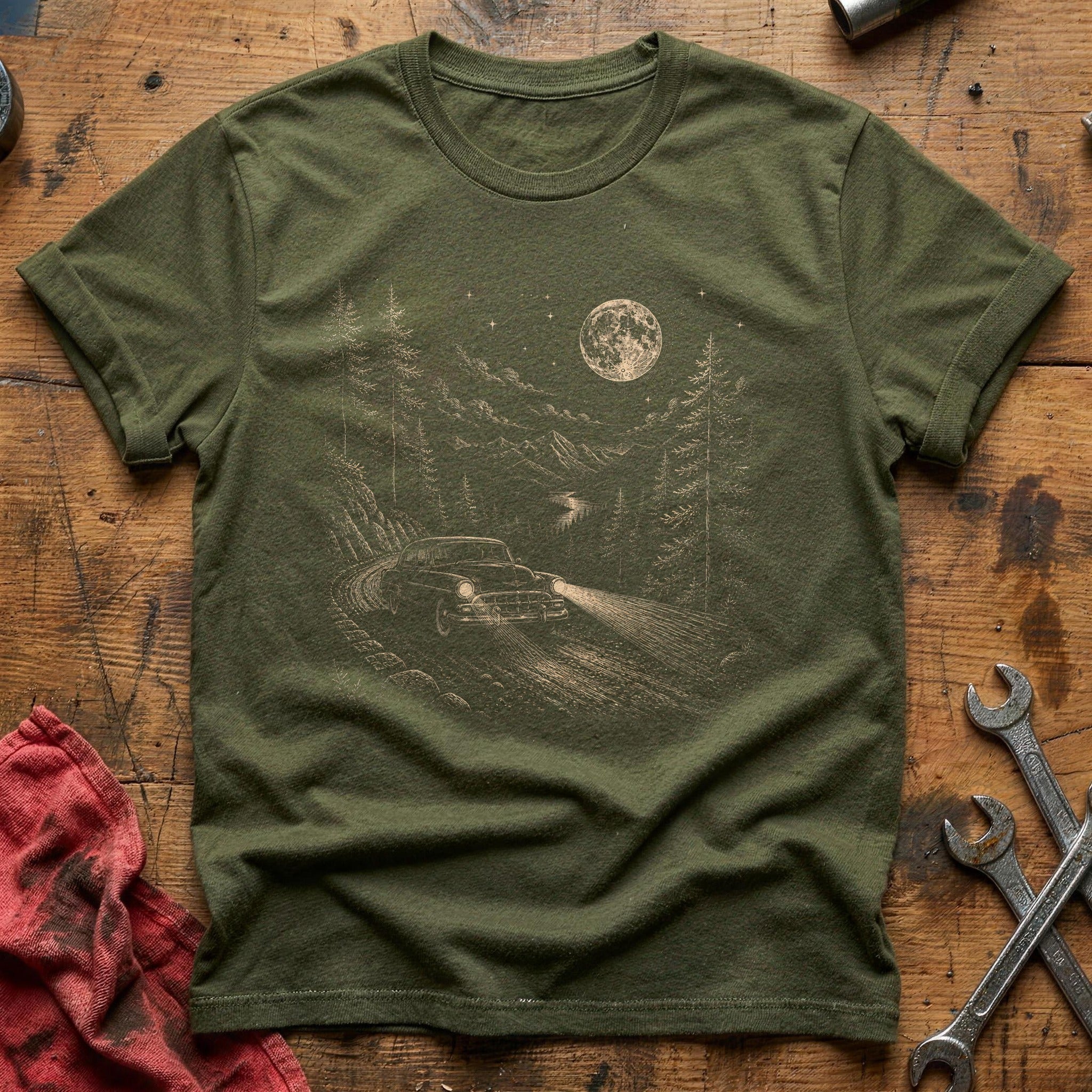 Midnight Touge Run - Military Green