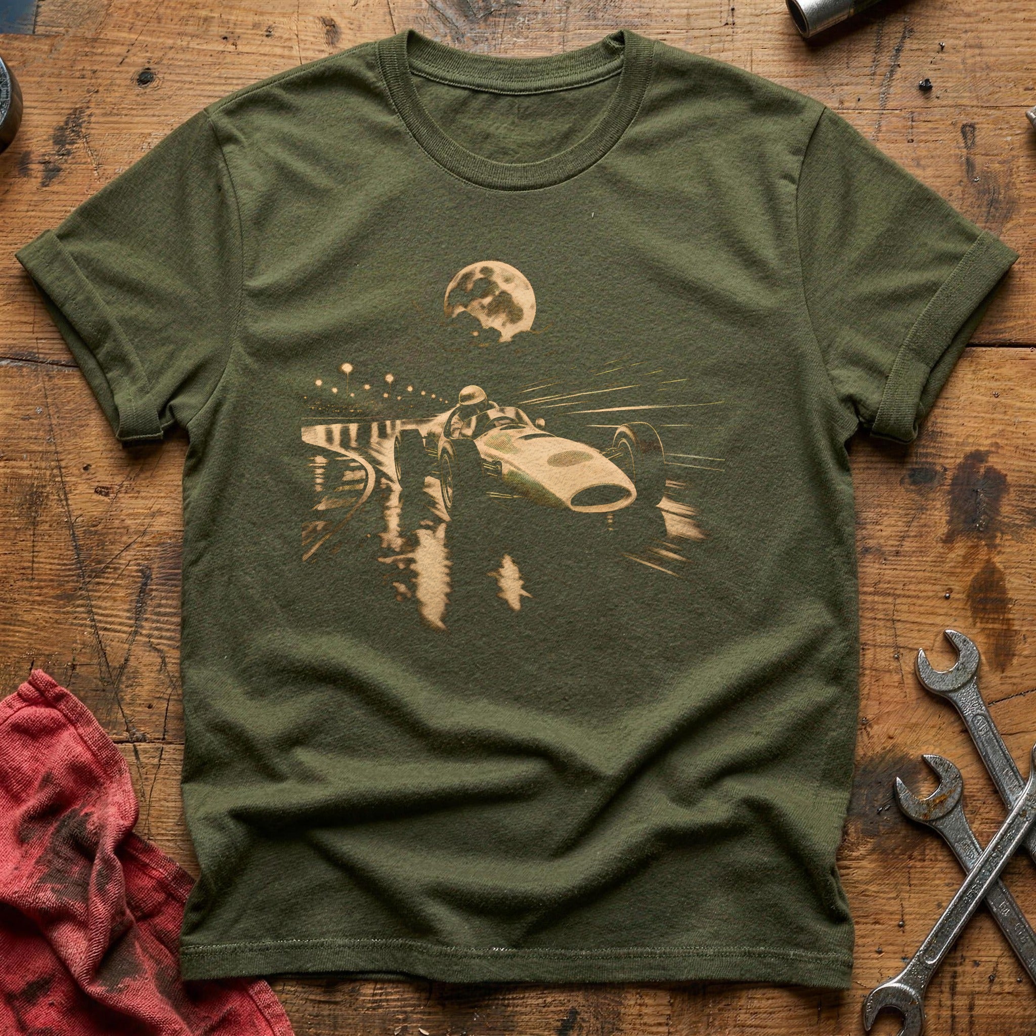 Moon Run Racer - Military Green