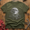 Moonlight Hot Rod Classic T-Shirt - Military Green