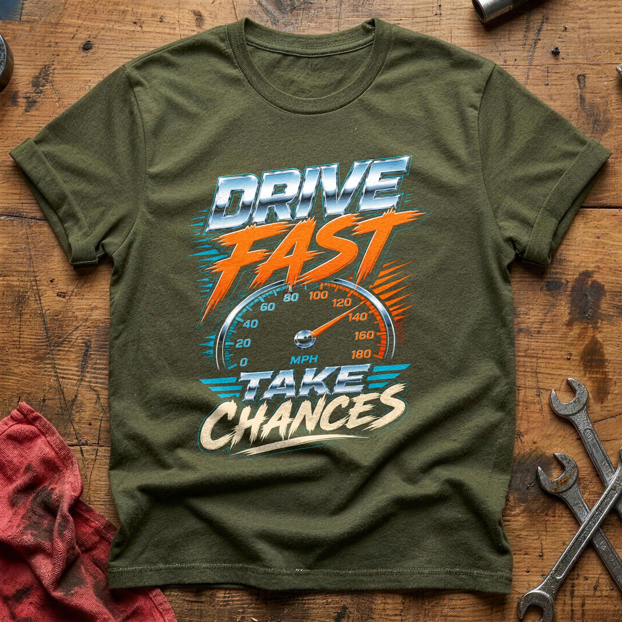 Needle Climbing Fast T-Shirt - Military Green