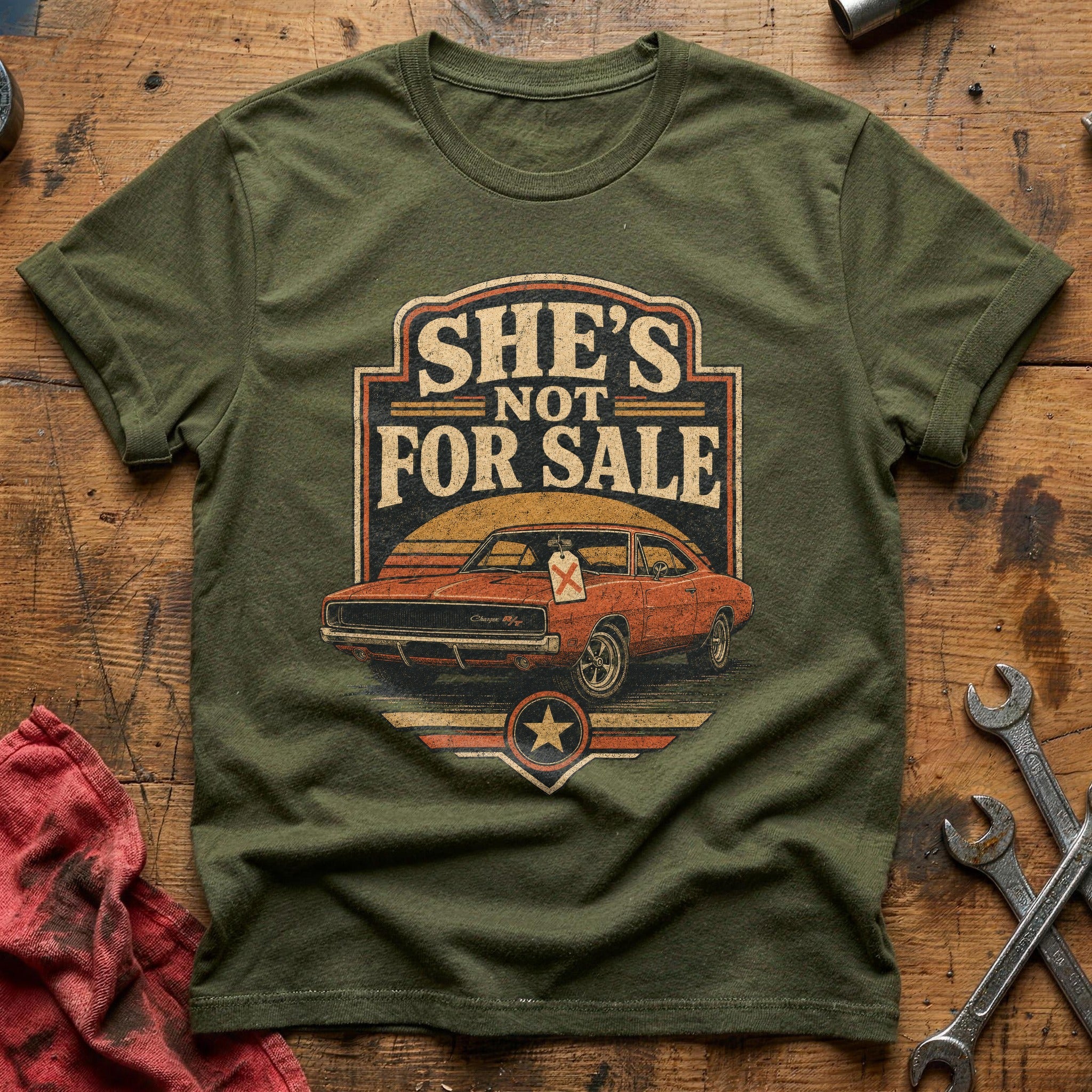 Not For Sale T-Shirt - Military Green