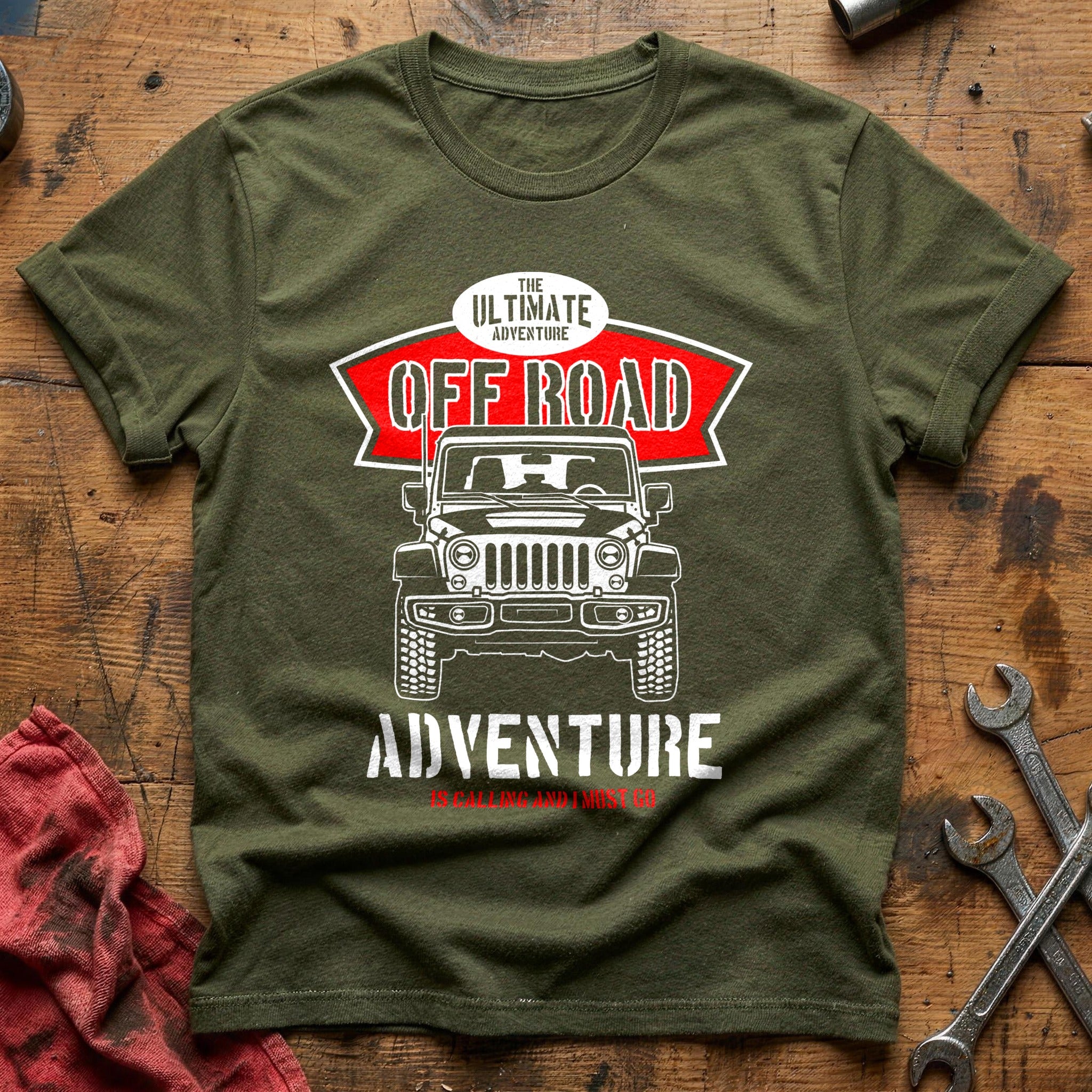 Off road T-Shirt - Military Green
