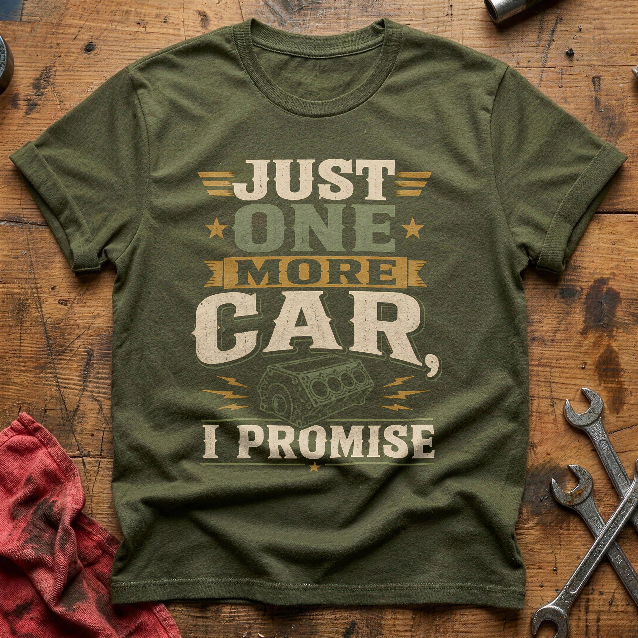 One More Carb Promise - Military Green