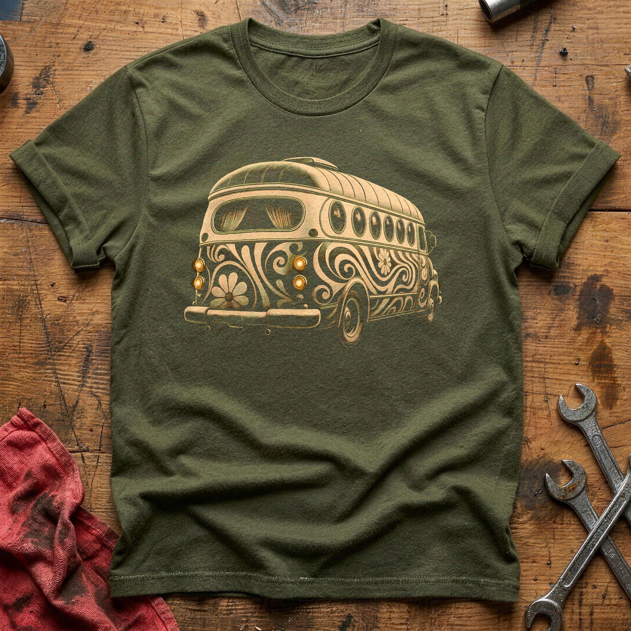 Ornate Overland - Military Green