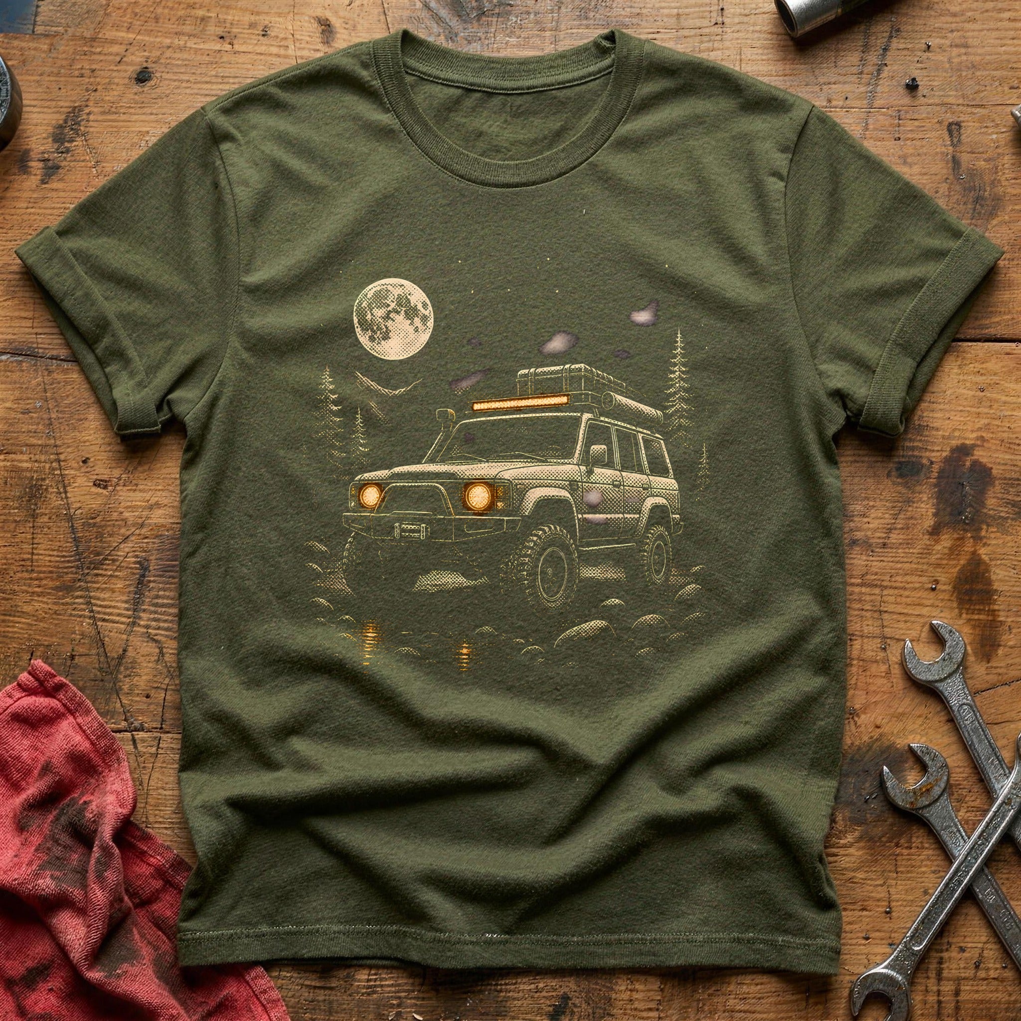 Overland Night Run - Military Green