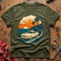 Papercut Coastal 68 T-Shirt - Military Green