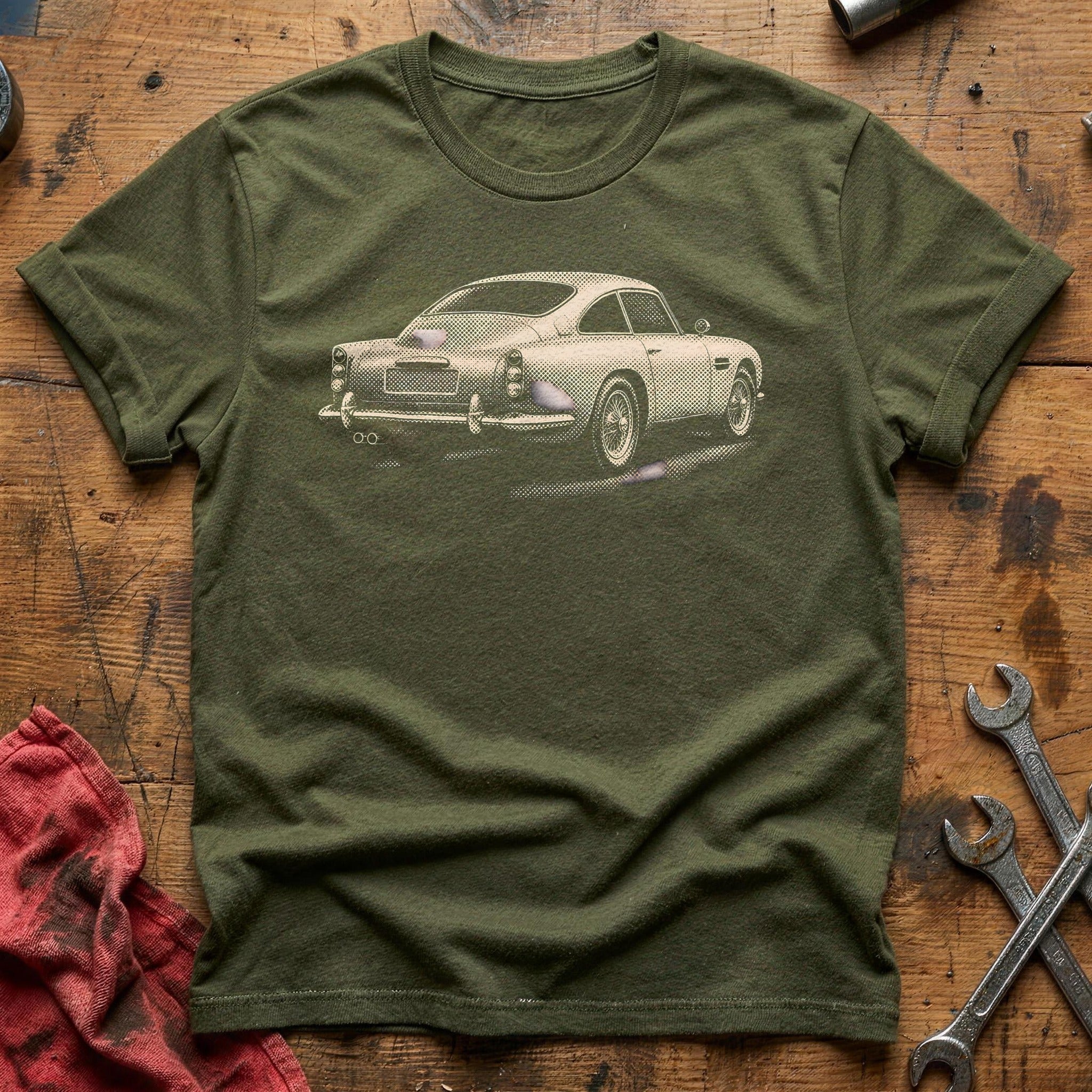 Patina & Bullet Holes - Military Green