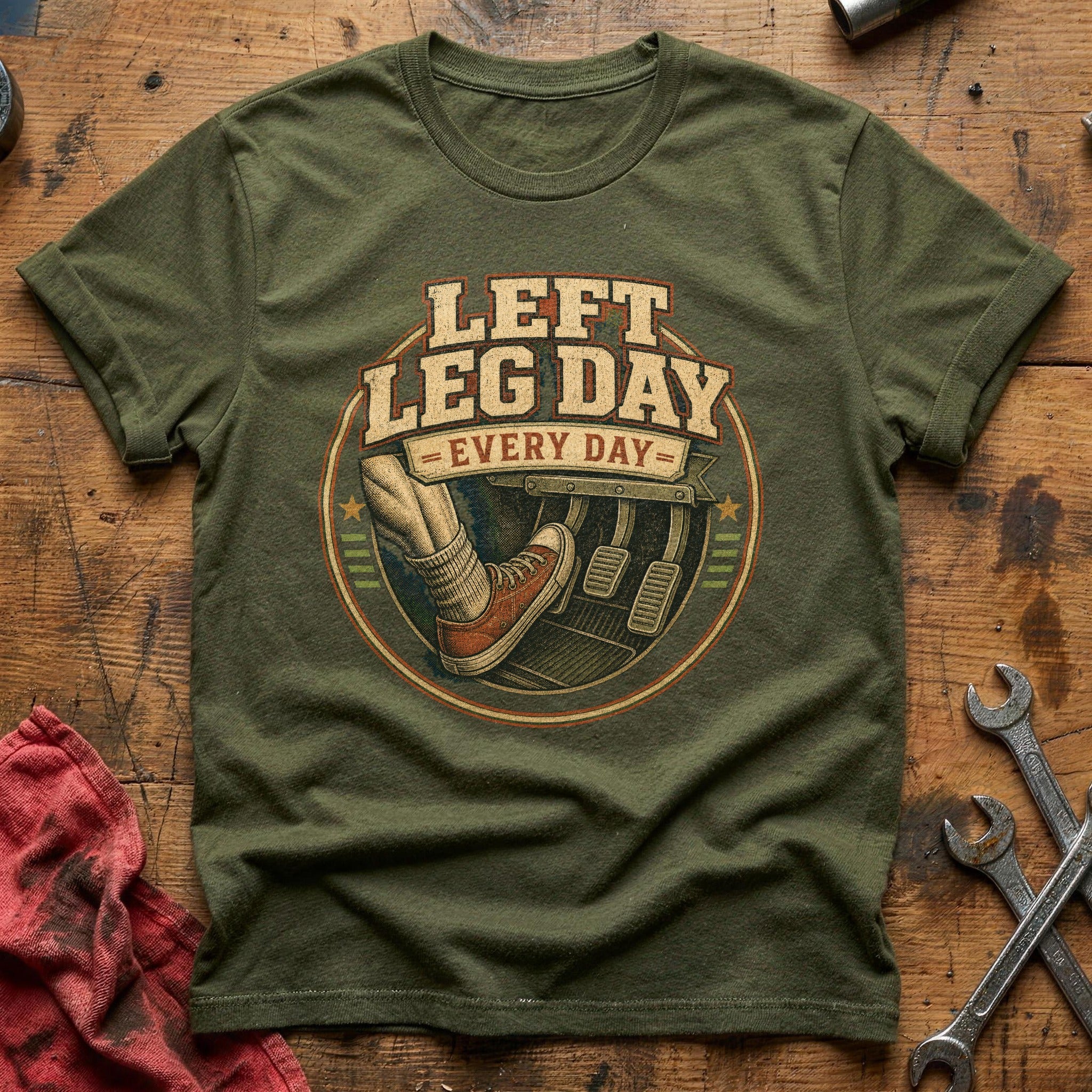 Pedal Work - Military Green