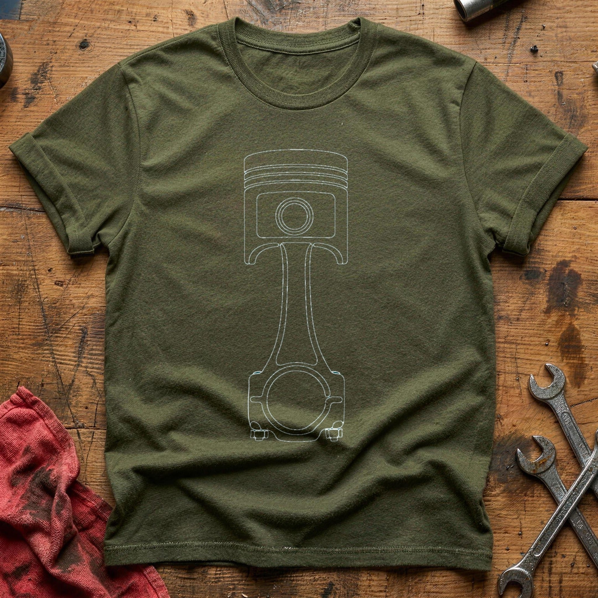 Piston Poetry - Military Green