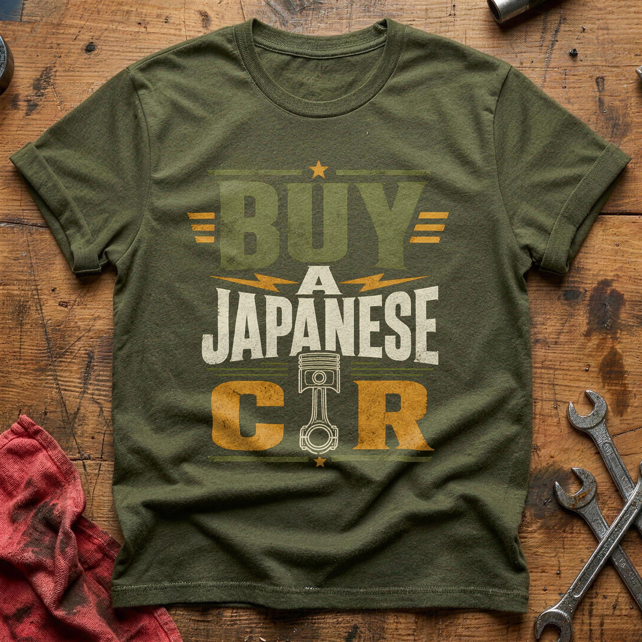 Piston Power Japanese - Military Green