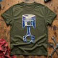 Piston & Rod T-Shirt - Military Green