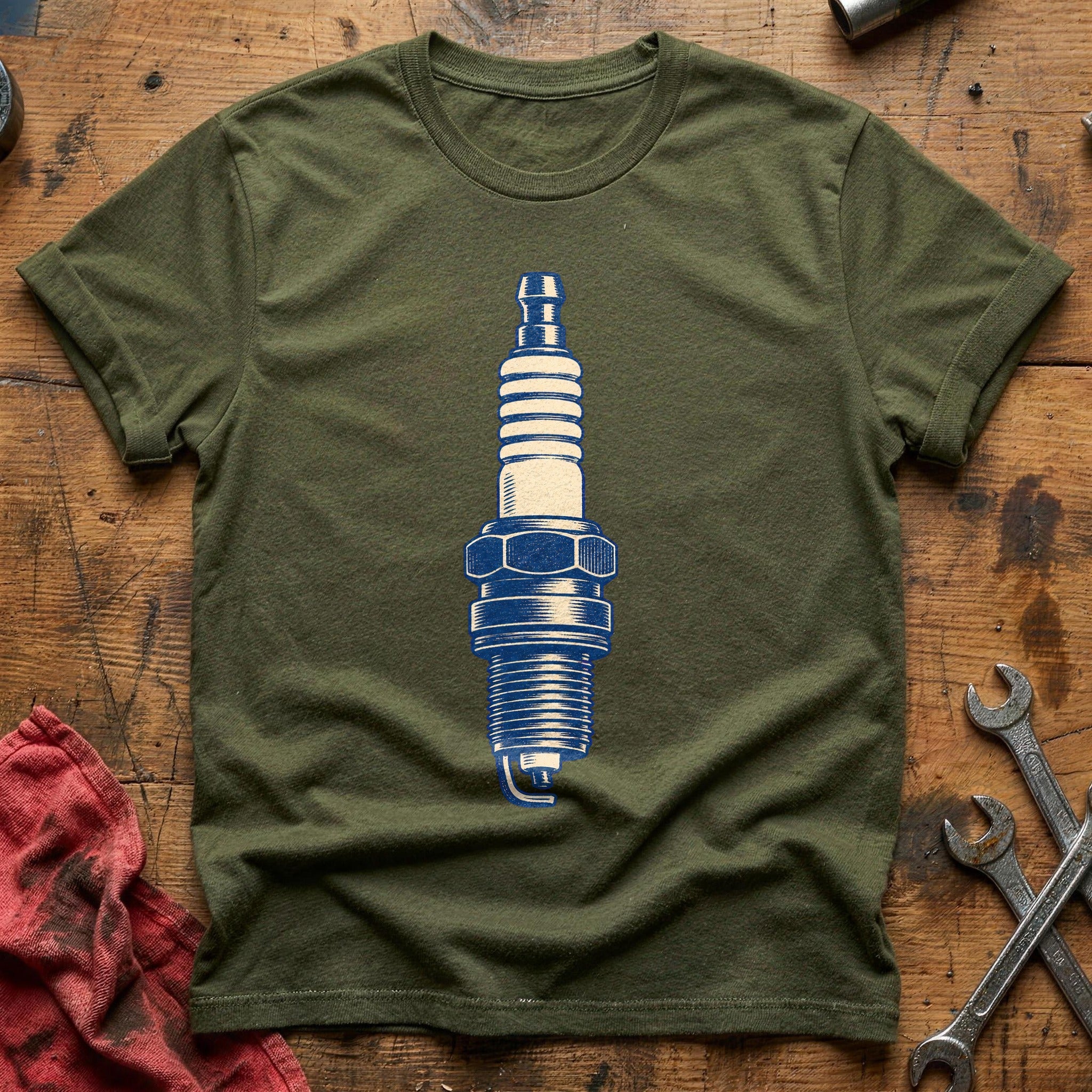 Plug & Play T-Shirt - Military Green