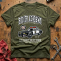 Police academy car T-Shirt - Military Green
