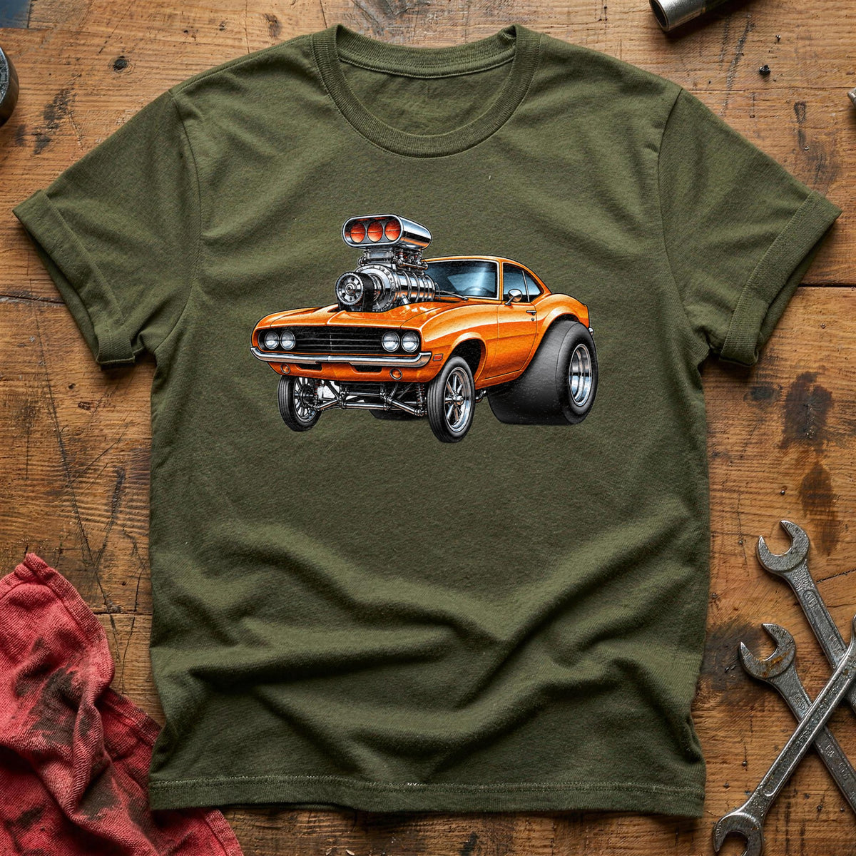 Pro Street 71 T-Shirt - Military Green