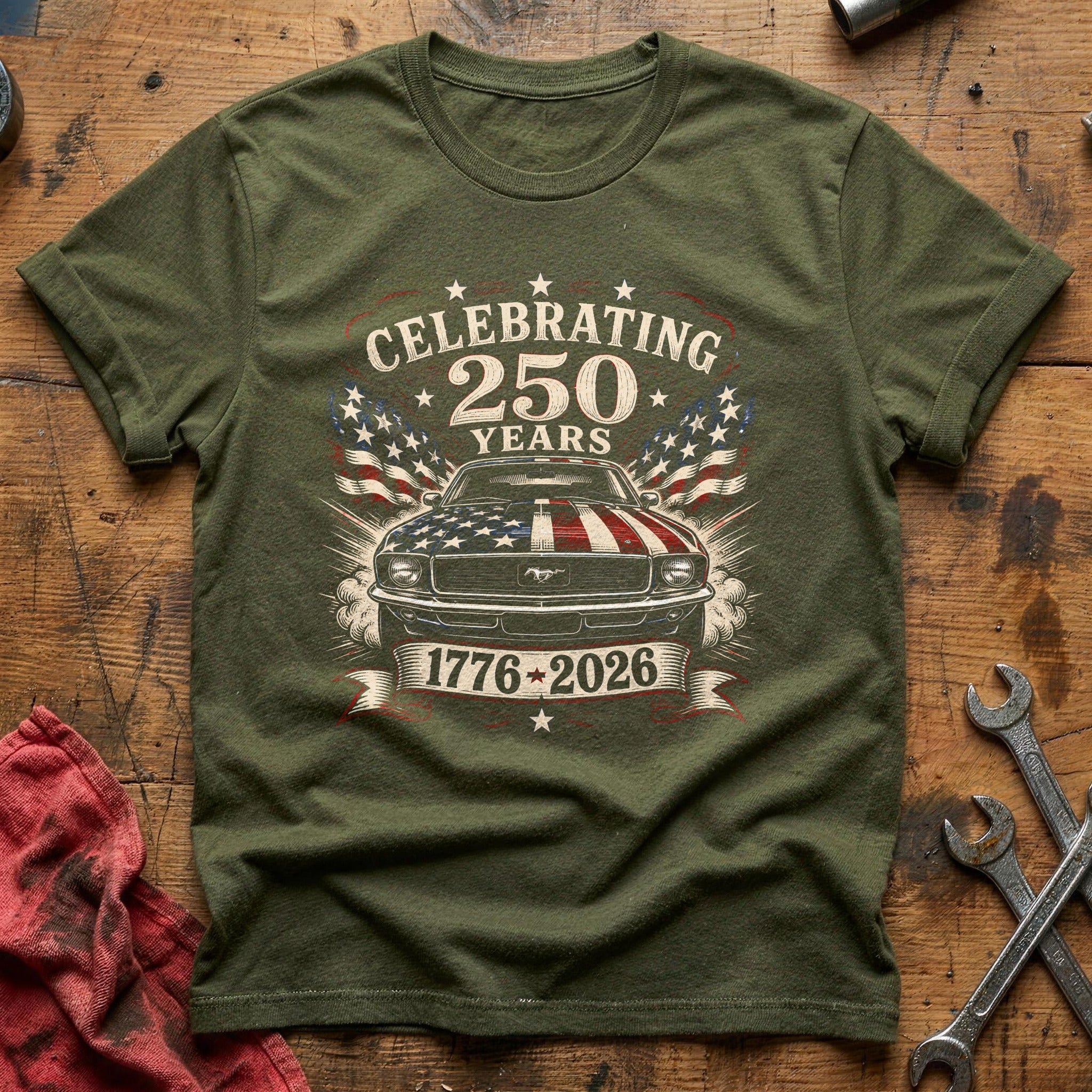 Quarter Decade Freedom - Military Green