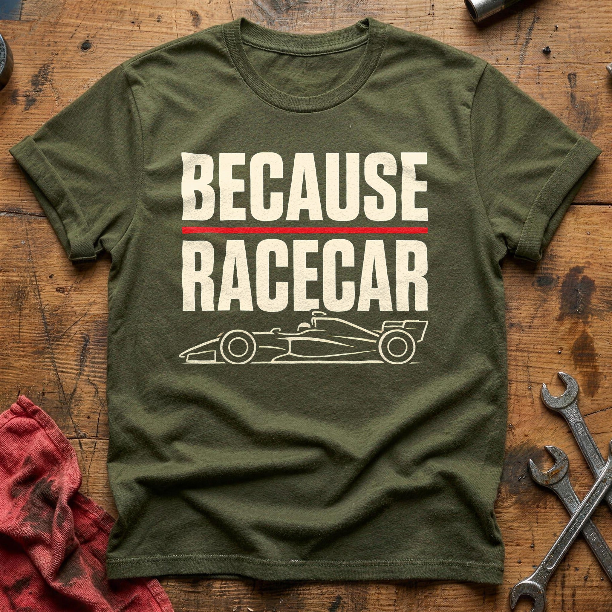 Racecar Logic - Military Green