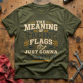 Racing Flags Philosophy - Military Green