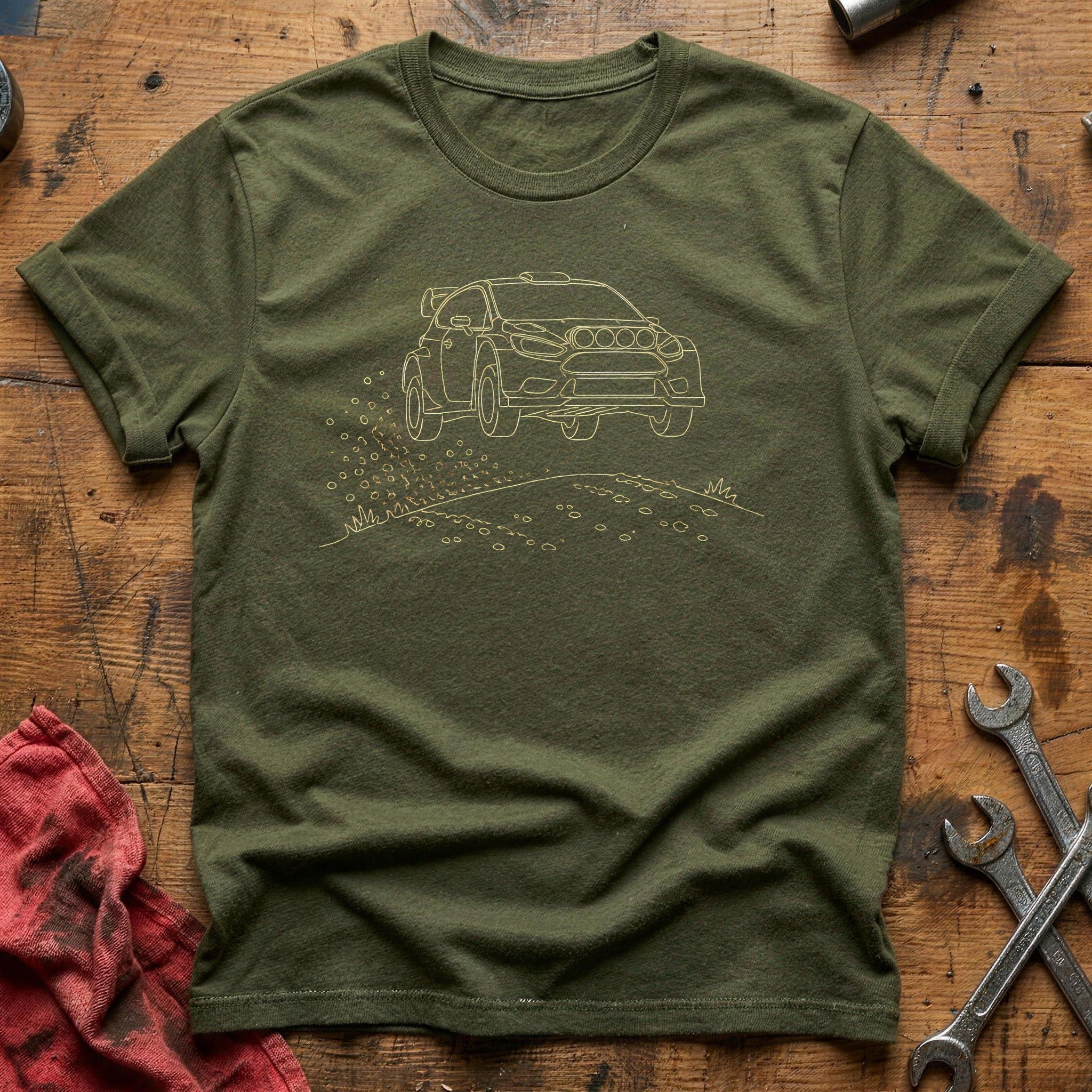 Rally Jump 25 T-Shirt - Military Green