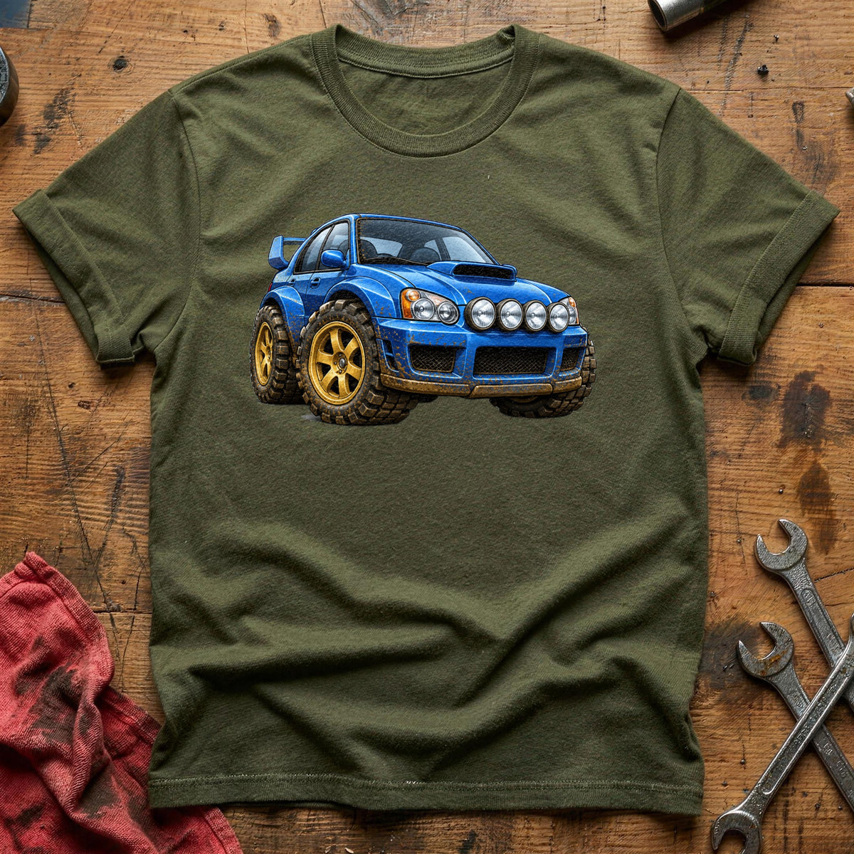 Rally Legend 41 T-Shirt - Military Green