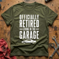Retired Living Garage 54 T-Shirt - Military Green