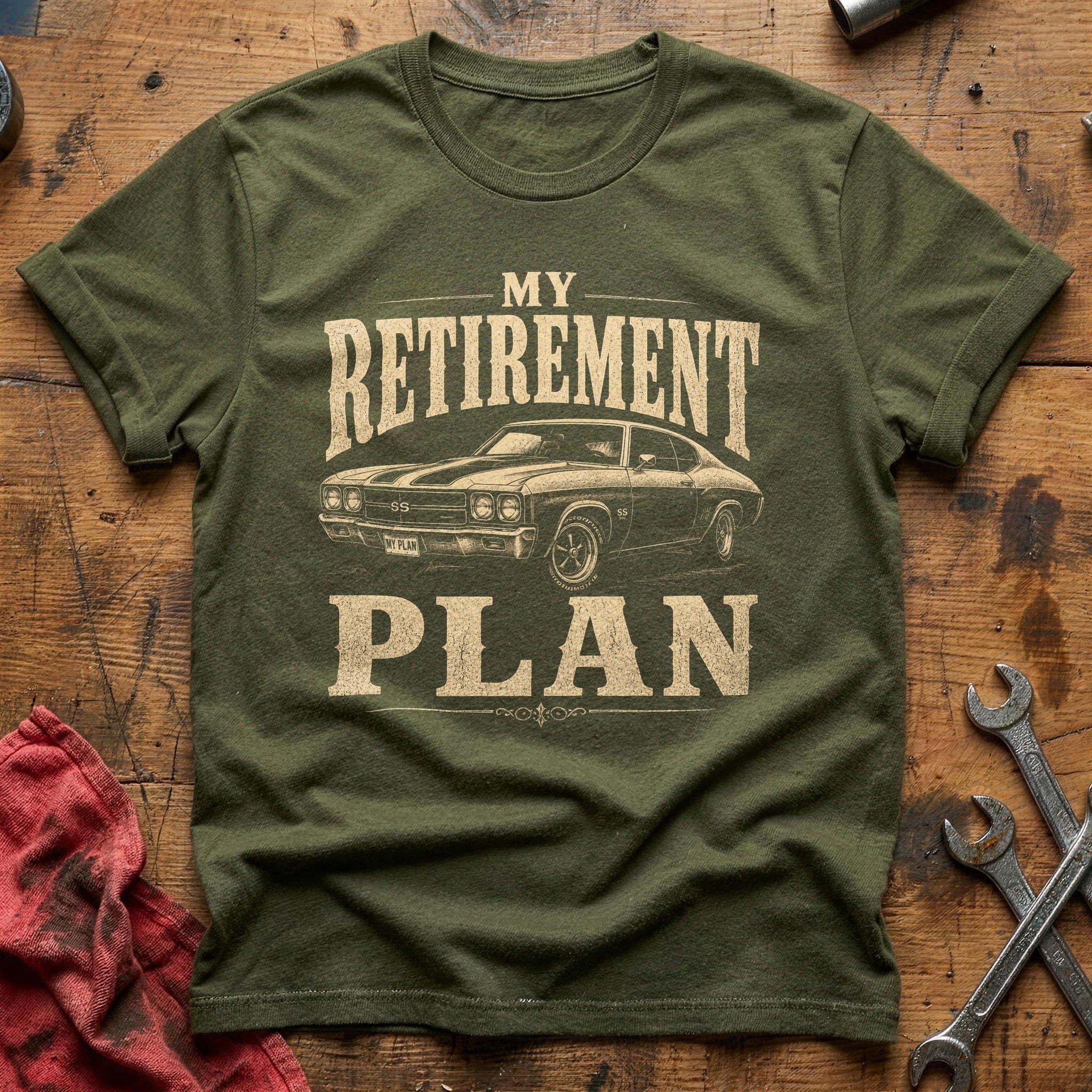 Retirement Blueprint - Military Green