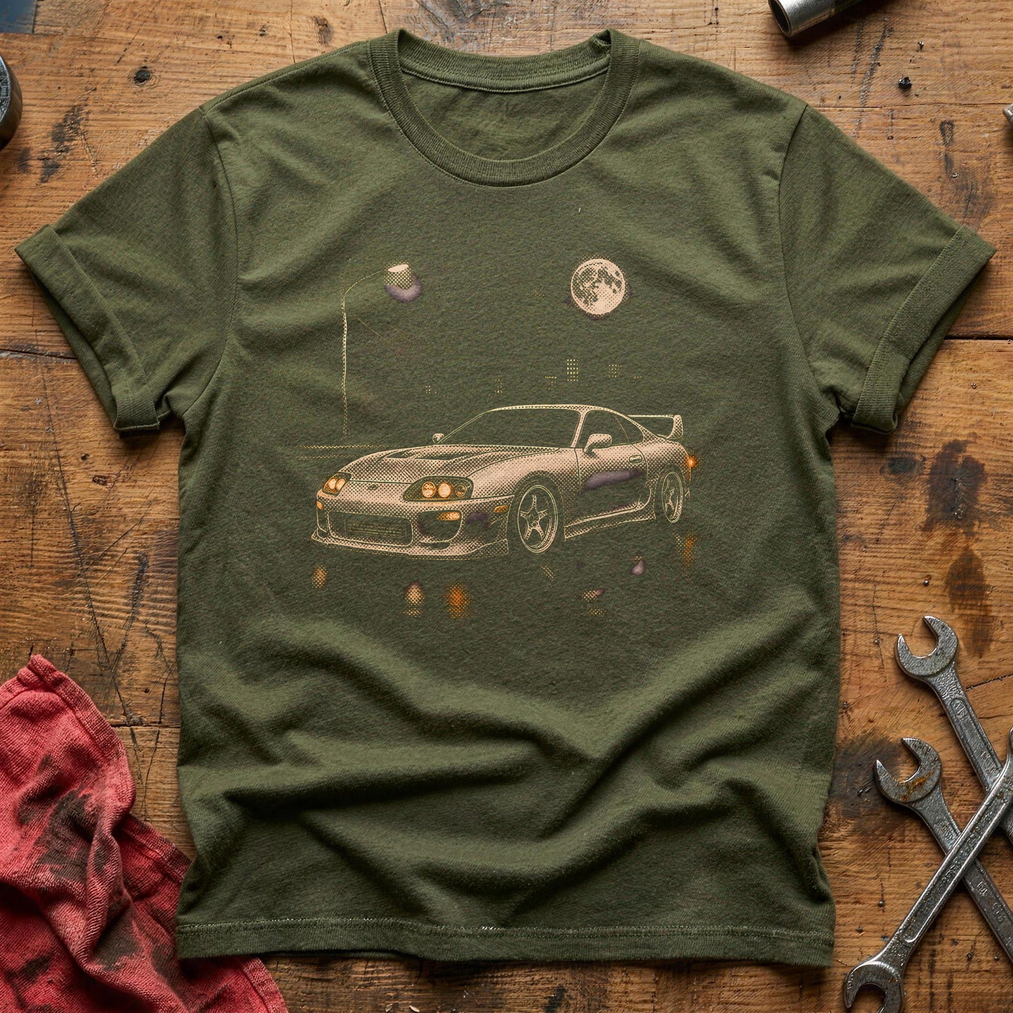 Rust Dust Midnight - Military Green