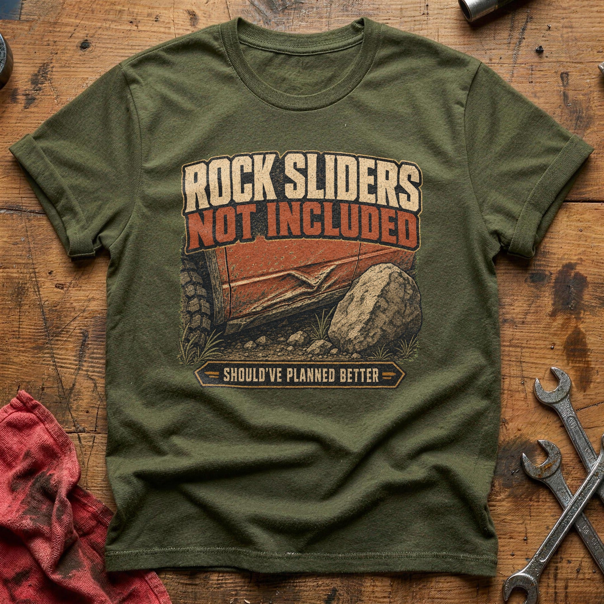 Should've Planned Better T-Shirt - Military Green