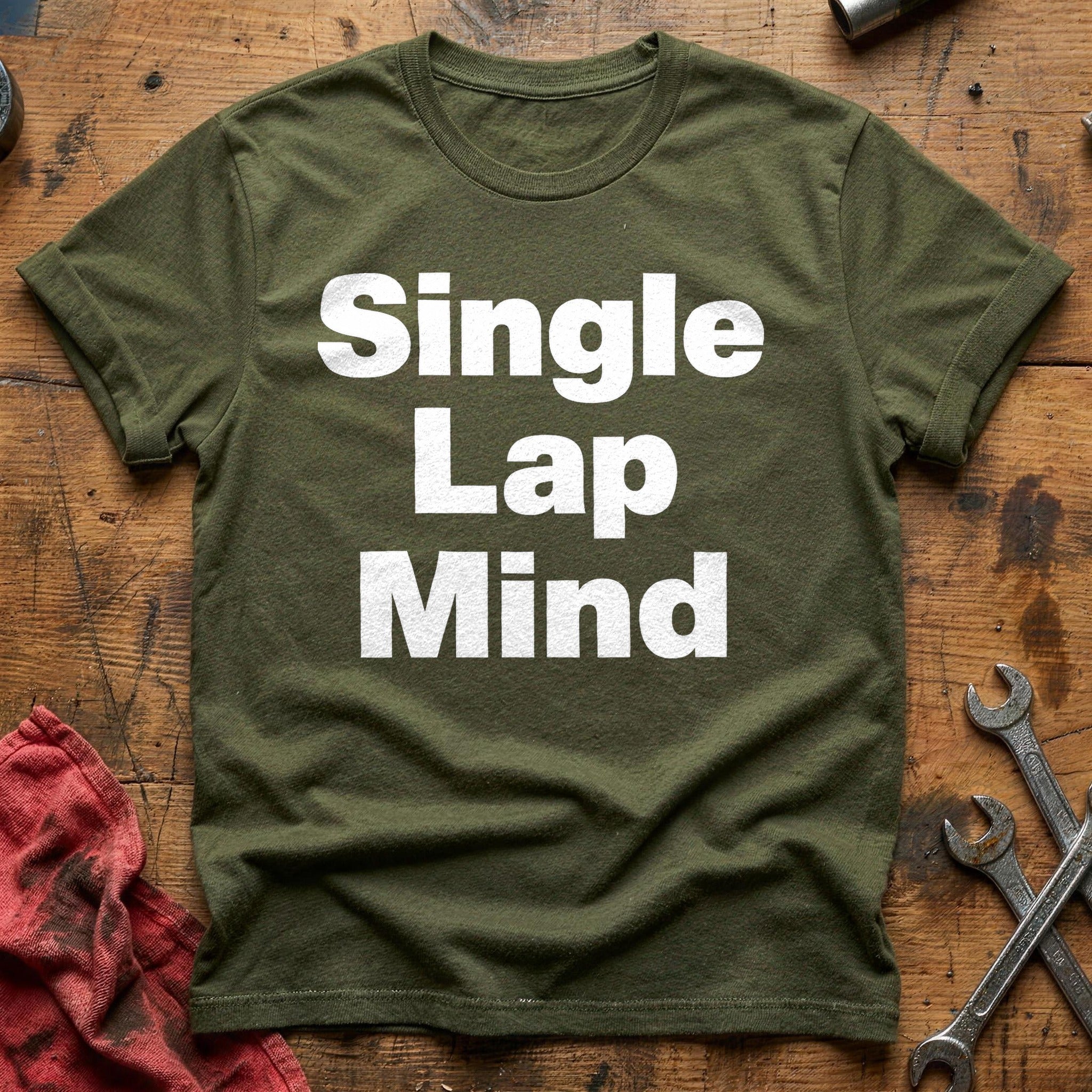 Single Lap Mind - Military Green