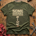 Some Assembly Required T-Shirt - Military Green