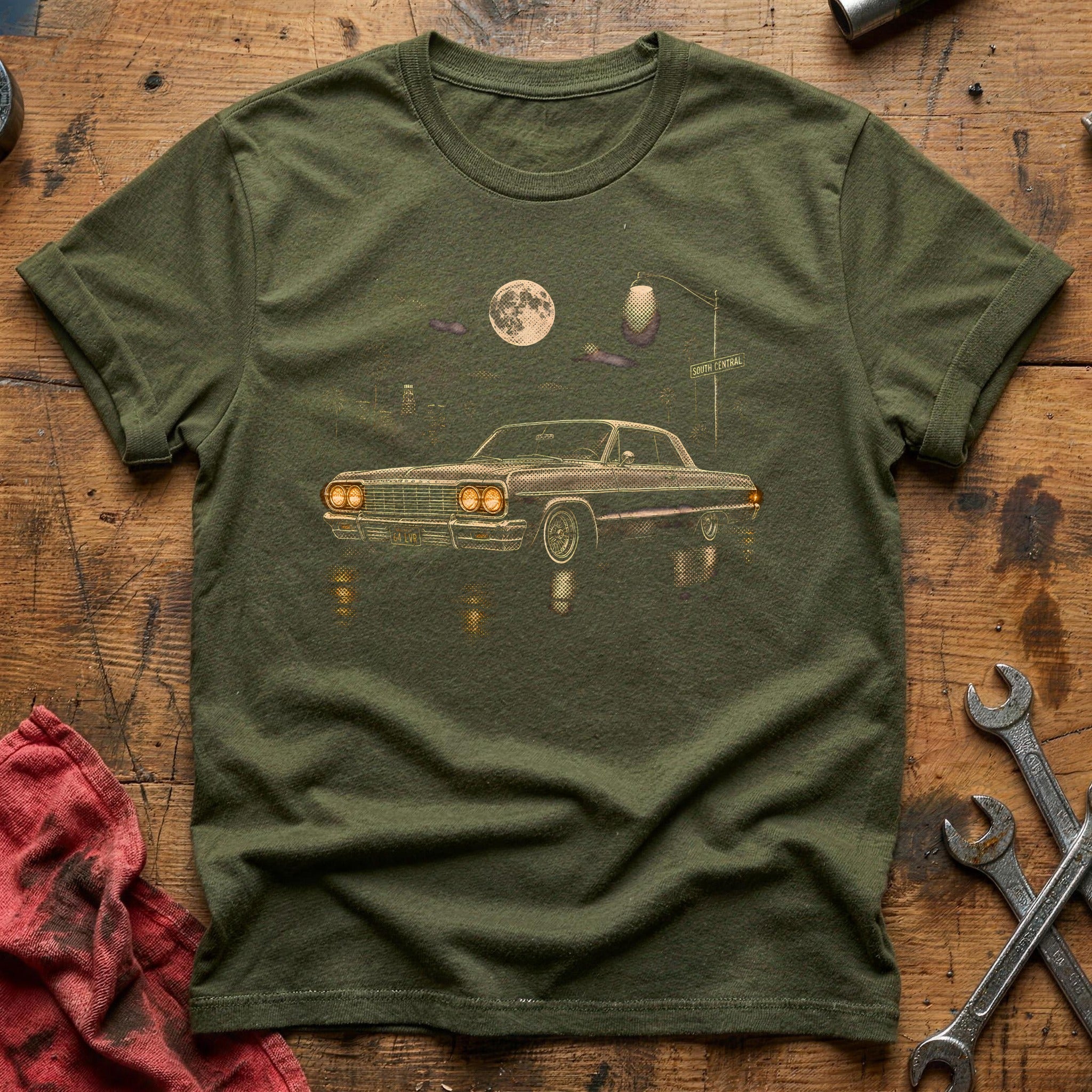 South Central Nights - Military Green
